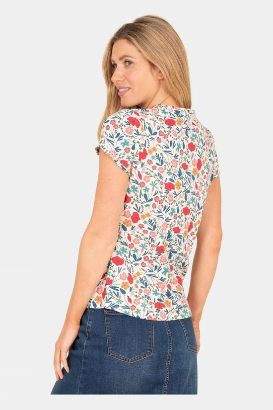 Brakeburn Womens Botanical Tee 2 Brakeburn Womens Botanical Tee - Image 2