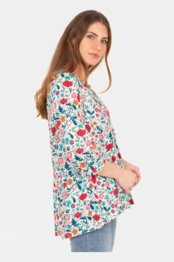 Brakeburn Womens Botanical Blouse