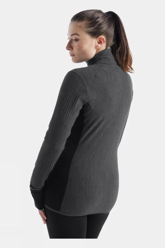 Icebreaker Womens Descender Long Sleeve Zip Top 3 Icebreaker Womens Descender Long Sleeve Zip Top - Image 3
