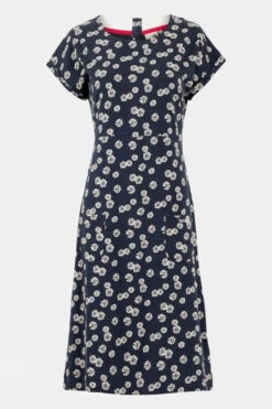 Weird Fish Womens Tallahassee Organic Printed Dress