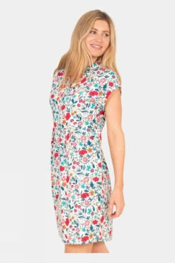 Brakeburn Womens Botanical Shirt Dress