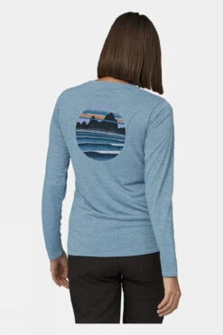 Patagonia Womens Long Sleeve Capilene Cool Daily Graphic T-Shirt -Craghop Clothing Shop b11bab0096 4385 d