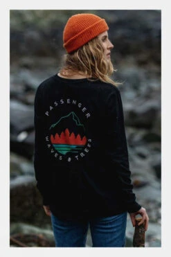Passenger Womens Big Leaf Long Sleeve T-Shirt -Craghop Clothing Shop b11bab0100 7070 a