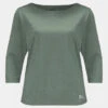 Jack Wolfskin Womens Pack & Go 3/4 Sleeve Tee