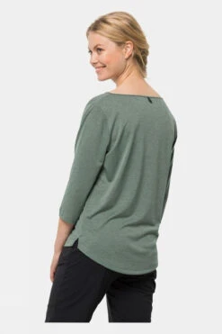 Jack Wolfskin Womens Pack & Go 3/4 Sleeve Tee -Craghop Clothing Shop b11bab0107 5252 c