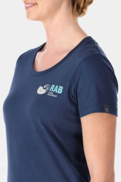 Rab Womens Stance Vintage T-Shirt -Craghop Clothing Shop b11bac0054 4141 f