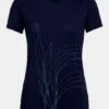 Icebreaker Womens Spector Crewe Leaf T-Shirt