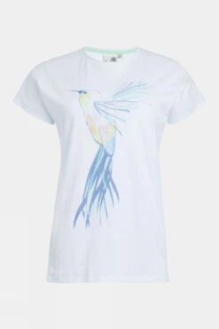 Weird Fish Womens Hummingbird Organic Cotton Slub Tee