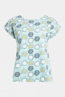 Weird Fish Womens Paw Paw Organic Printed Jersey Tee