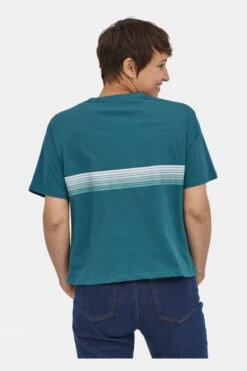 Patagonia Womens Ridge Rise Stripe Organic Easy Cut Tee -Craghop Clothing Shop b11bac0377 4747 d