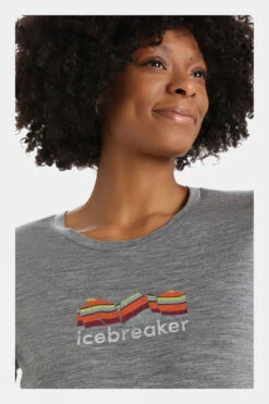 Icebreaker Womens Tech Lite II Tee - Mountain Geology -Craghop Clothing Shop b11bac0383 7171 d