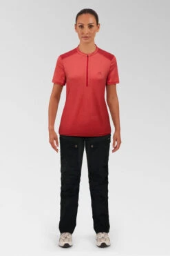 Mountain Equipment Womens Nava Short Sleeve Zip Top -Craghop Clothing Shop b11bac0522 3030 f