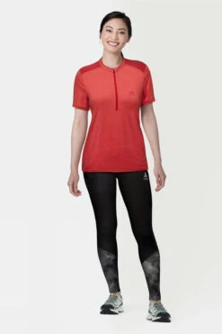 Mountain Equipment Womens Nava Short Sleeve Zip Top -Craghop Clothing Shop b11bac0522 3030 g