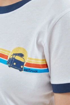 Saltrock Womens Celeste Stripe Ringer Tee -Craghop Clothing Shop b11bac0527 1010 w