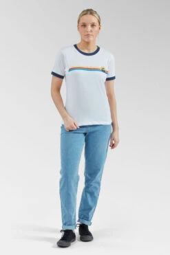 Saltrock Womens Celeste Stripe Ringer Tee -Craghop Clothing Shop b11bac0527 1010 z