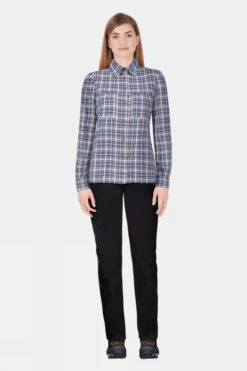 Troy London Womens Round Collar Check Shirt 12 Troy London Womens Round Collar Check Shirt -Craghop Clothing Shop b11bcb0037 4040 v