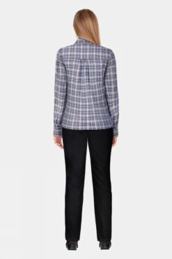 Troy London Womens Round Collar Check Shirt 13 Troy London Womens Round Collar Check Shirt -Craghop Clothing Shop b11bcb0037 4040 w