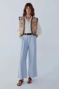 Maison Hotel Womens Marisa Linen Trousers -Craghop Clothing Shop b11ceh0480 4242 j