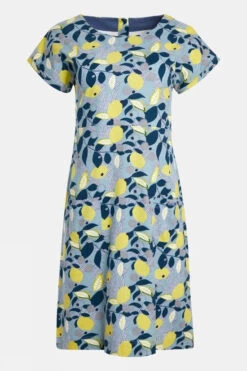 Weird Fish Womens Tallahassee Organic Printed Jersey Dress