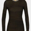 Icebreaker Womens 200 Oasis Long Sleeve Ski Tracks Crew Top
