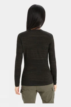 Icebreaker Womens 200 Oasis Long Sleeve Ski Tracks Crew Top -Craghop Clothing Shop b11gab0066 7070 c