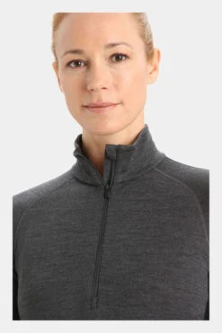 Icebreaker Womens Zoneknit 260 Long Sleeve Half Zip Top -Craghop Clothing Shop b11gab0079 7170 d