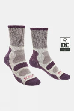 Bridgedale Womens Lightweight Cotton Comfort Socks
