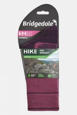 Bridgedale Womens Midweight Merino Endurance Socks -Craghop Clothing Shop b6114501 3535 j