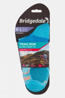 Bridgedale Womens Ultra Light T2 Coolmax Sport Low Socks -Craghop Clothing Shop b6114553 4343 j