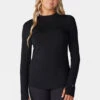Tavi Noir Womens Restore Mock Neck Long Sleeve Top