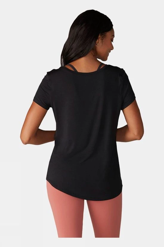Tavi Noir Womens Cap Sleeve Tee 2 Tavi Noir Womens Cap Sleeve Tee - Image 2