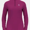 Odlo Womens Essential Ceramiwarm Half Zip Midlayer