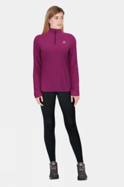 Odlo Womens Essential Ceramiwarm Half Zip Midlayer -Craghop Clothing Shop c11bee0010 3434 v