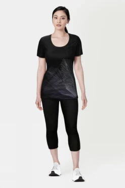 Icebreaker Womens Fastray High Rise 3/4 Tights -Craghop Clothing Shop c11ced0189 7070 h