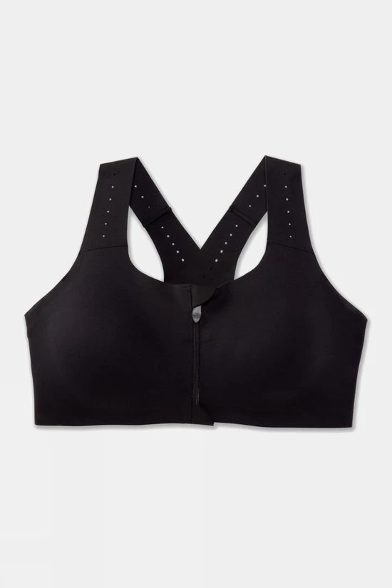 Brooks Womens Dare Zip 2.0 Run Bra 1 Brooks Womens Dare Zip 2.0 Run Bra