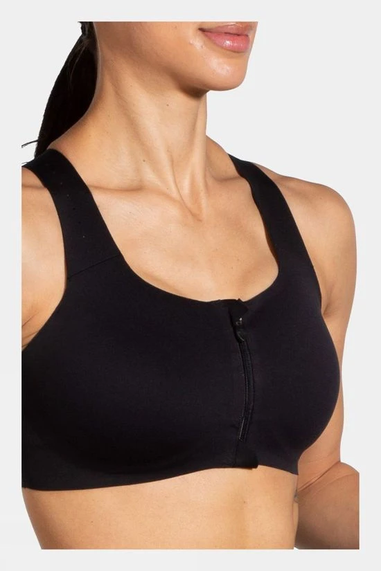 Brooks Womens Dare Zip 2.0 Run Bra 4 Brooks Womens Dare Zip 2.0 Run Bra - Image 4