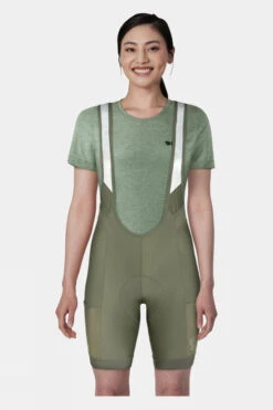 Fjallraven Womens Adventure Bib Shorts -Craghop Clothing Shop d11gca0006 5151 t