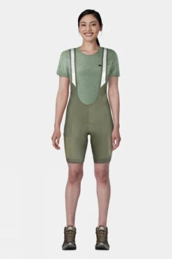 Fjallraven Womens Adventure Bib Shorts -Craghop Clothing Shop d11gca0006 5151 v