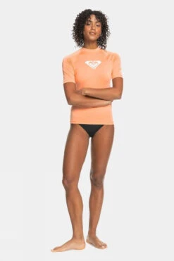Roxy Womens Whole Hearted Short Sleeve Rashguard -Craghop Clothing Shop f11bac0036 3535 e