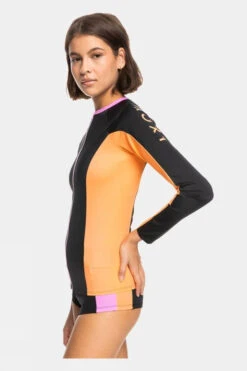 Roxy Womens Active Zipped Longsleeve Rashguard -Craghop Clothing Shop f11bac0037 7070 c