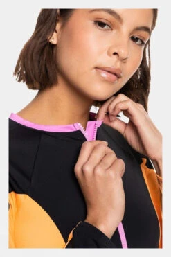 Roxy Womens Active Zipped Longsleeve Rashguard -Craghop Clothing Shop f11bac0037 7070 f