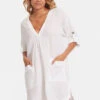 Seafolly Womens Essential Cover Up Dress