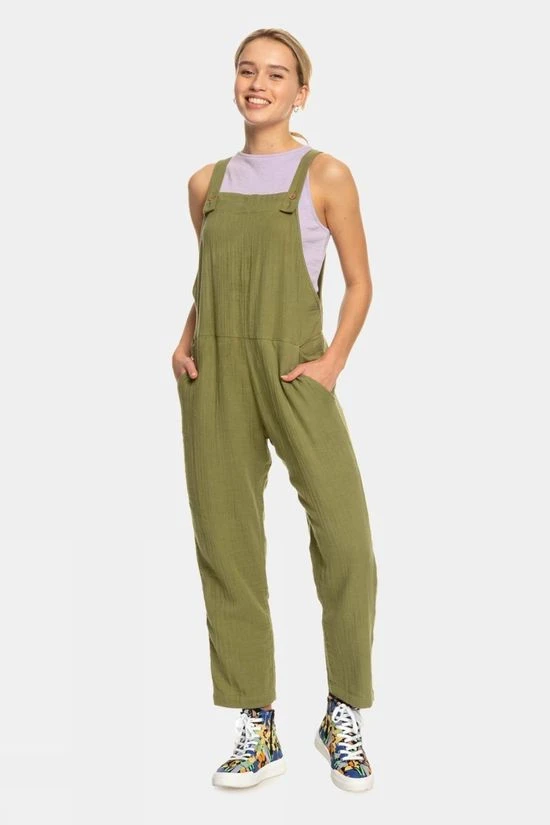 Roxy Womens Beachside Love Dungarees 3 Roxy Womens Beachside Love Dungarees - Image 3
