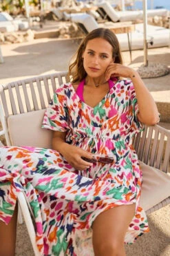 Livia Womens Akyra Cotmakassar Beach Dress 11 Livia Womens Akyra Cotmakassar Beach Dress -Craghop Clothing Shop f11dd90090 1087 d