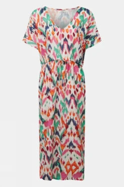 Livia Womens Akyra Cotmakassar Beach Dress