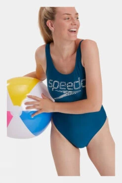 Speedo Womens Eco Logo Deep U-Back One Piece Swimsuit -Craghop Clothing Shop f11ib90024 5959 d