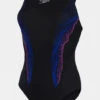 Speedo Womens Placement Recordbreaker One Piece Swimsuit