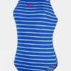 Speedo Womens Eco+ Printed Medalist Swimsuit