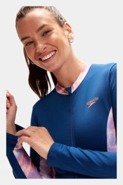 Speedo Womens Long Sleeve Panel Swimsuit -Craghop Clothing Shop f11ib90195 4085 e