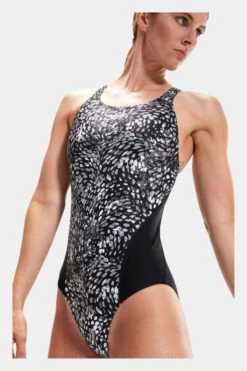 Speedo Womens Allover Digital Recordbreaker Swimsuit -Craghop Clothing Shop f11ib90197 7085 g